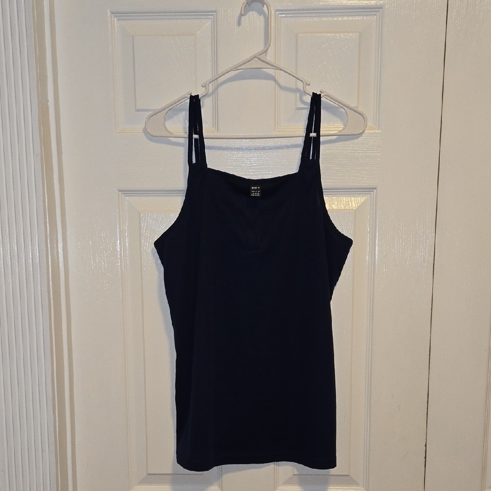 Women's Navy Blue Tank Top, sz XL